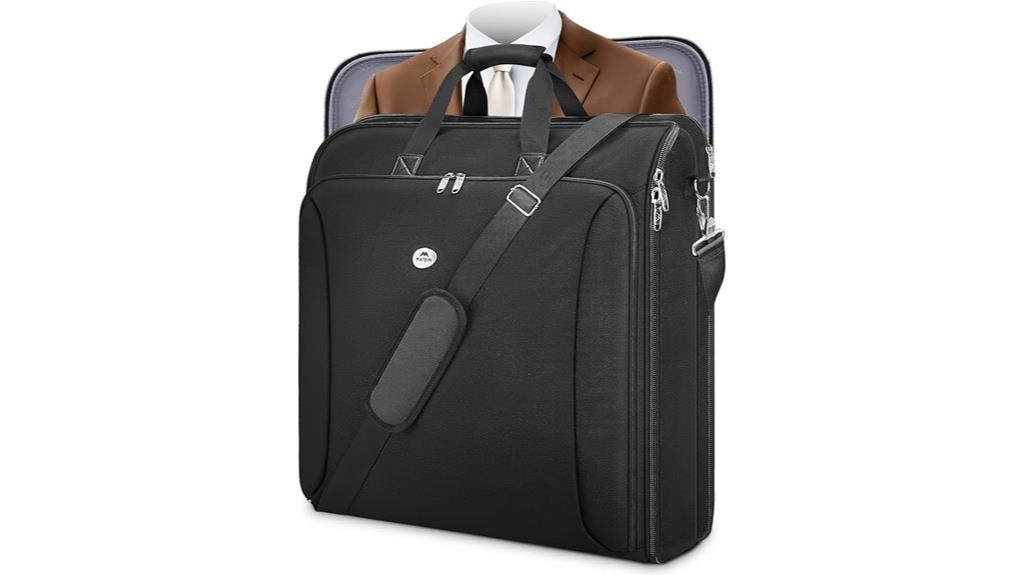 garment travel bag with strap