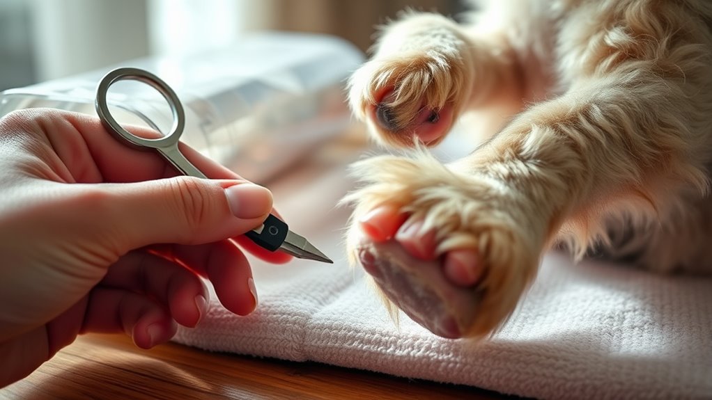 gentle paw nail care