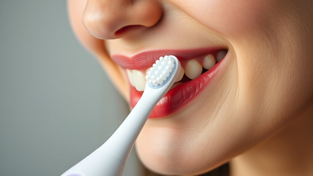 gentle sensitive brushing features