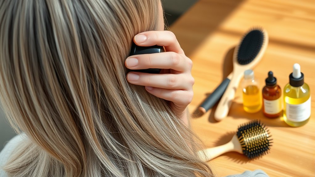 gentle tools and scalp care