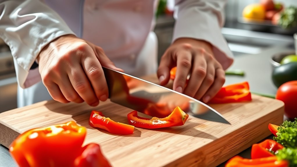 handle knives with care