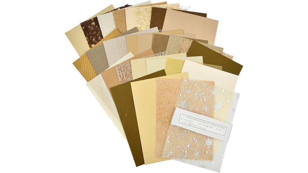 handmade scrapbook paper pack
