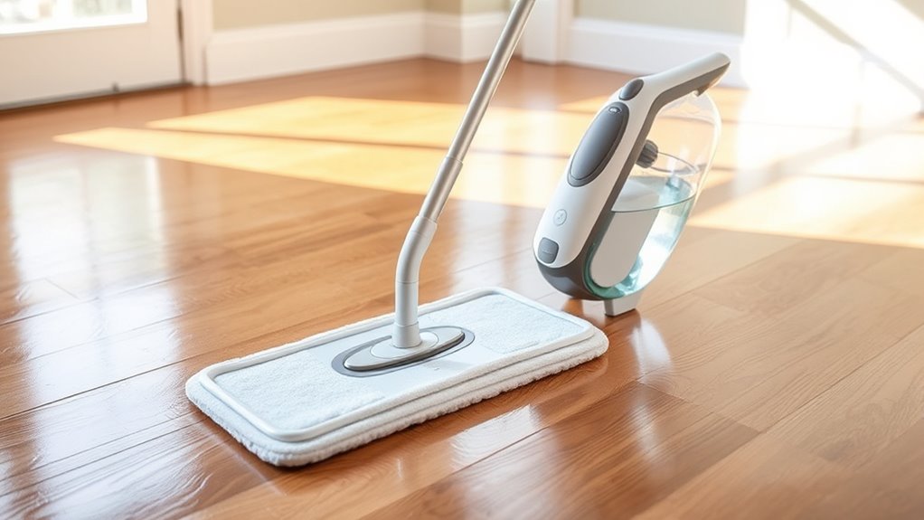 hardwood floor steam mop