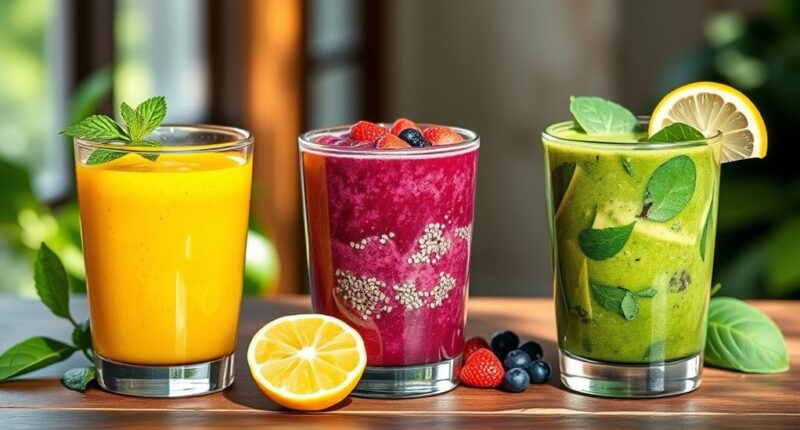 healthy smoothies for women