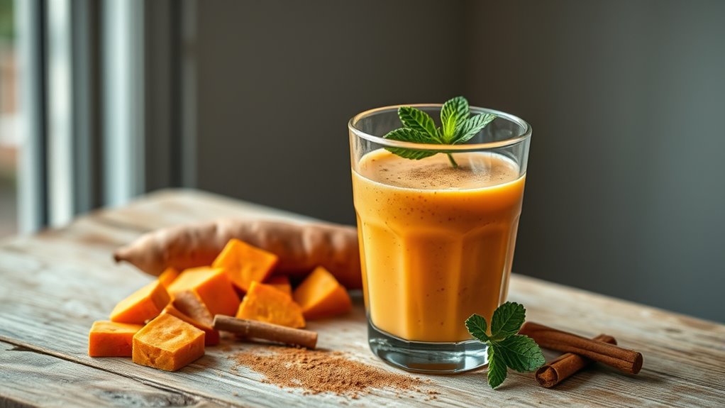 healthy sweet potato drink