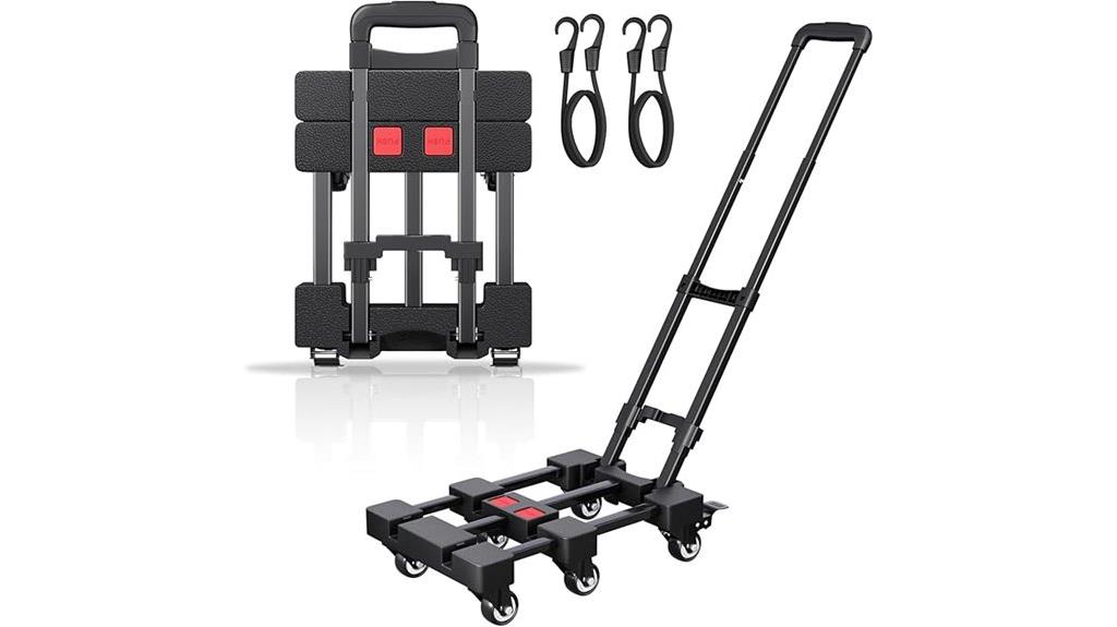 heavy duty folding luggage cart