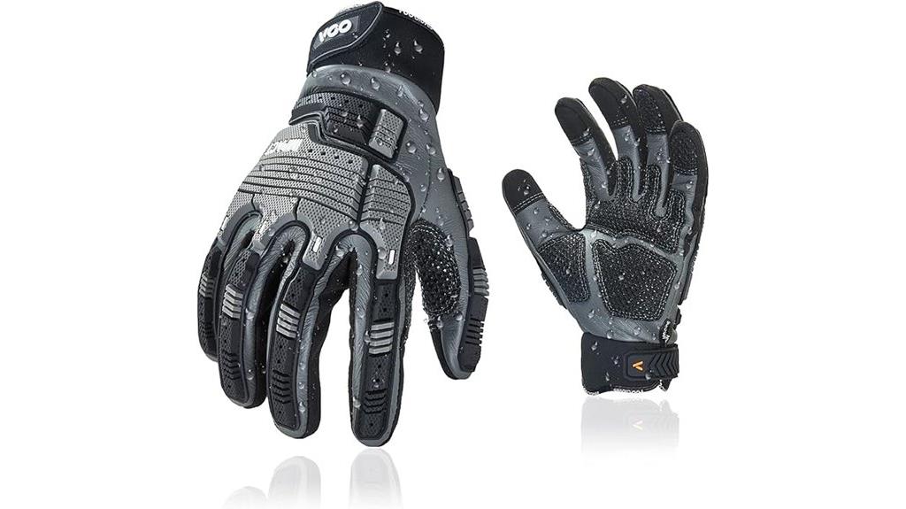 heavy duty leather work gloves