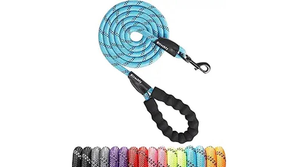 heavy duty padded reflective leash