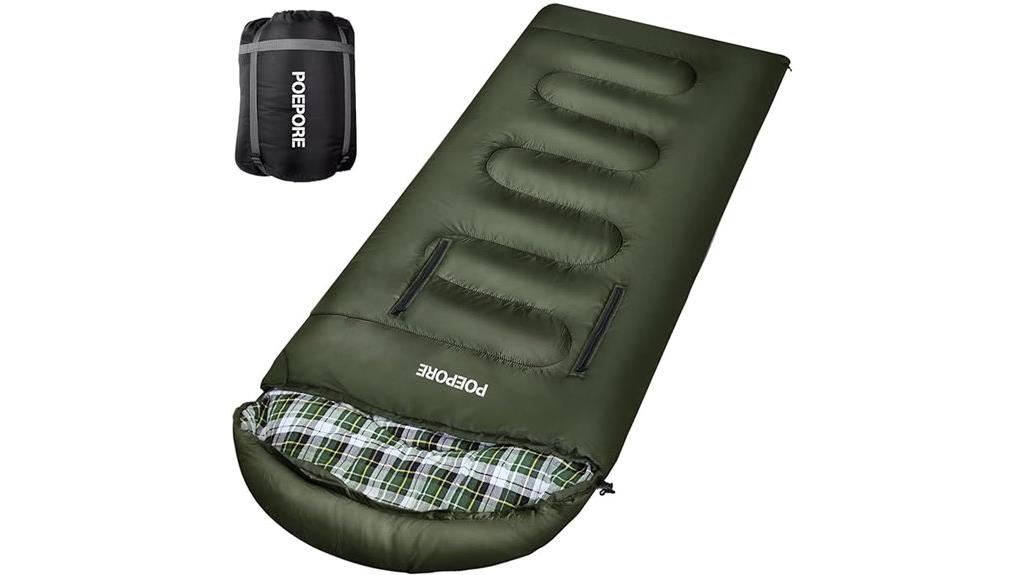 heavy duty waterproof winter sleeping bag