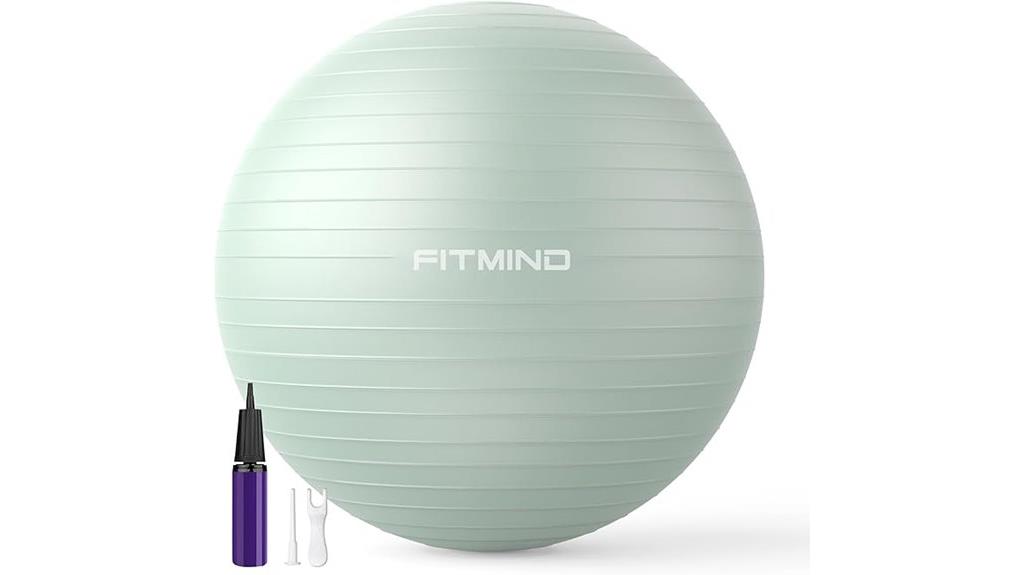 heavy duty yoga ball with pump