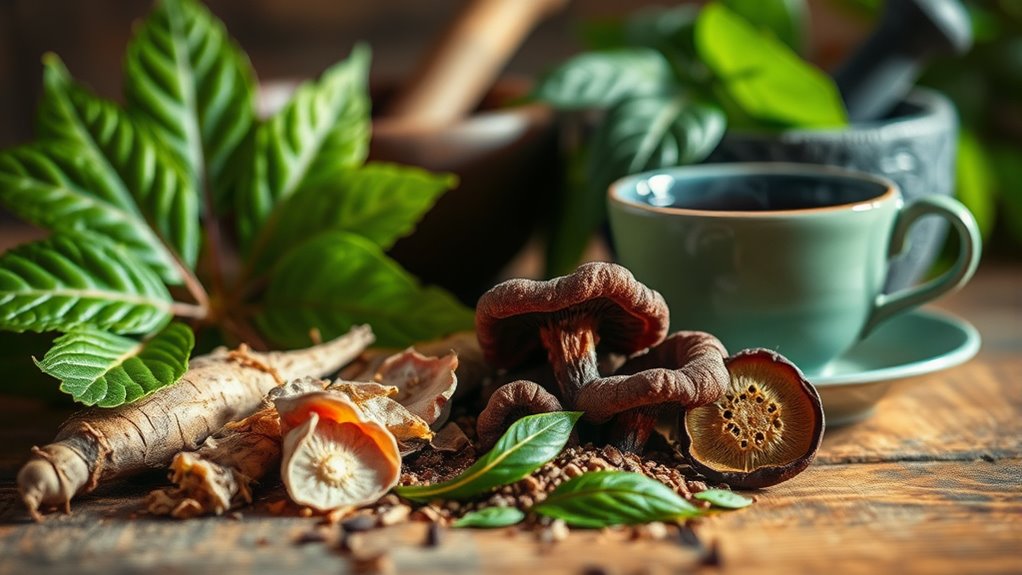 herbal adaptogens support stress