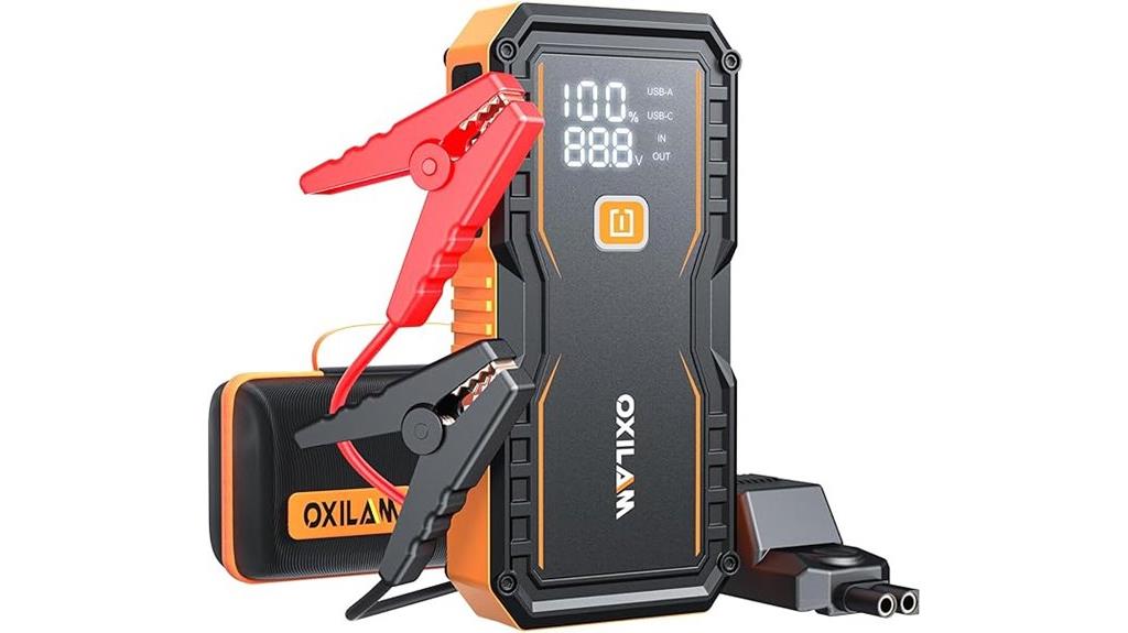 high amp portable jump starter