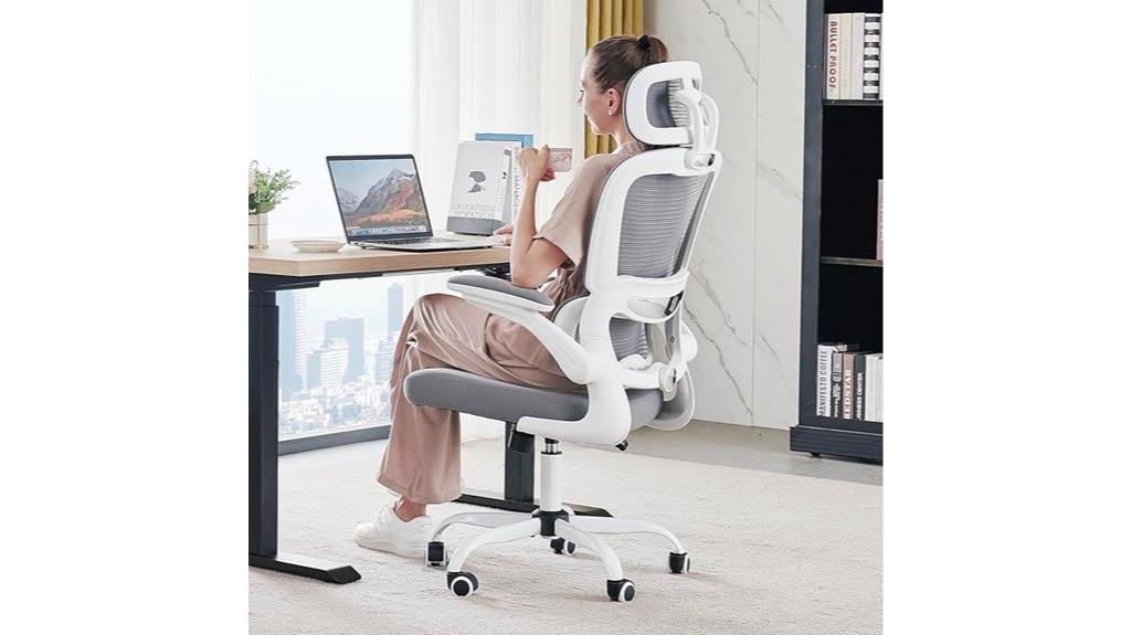 high back mesh office chair