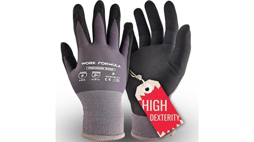 high dexterity nitrile gloves