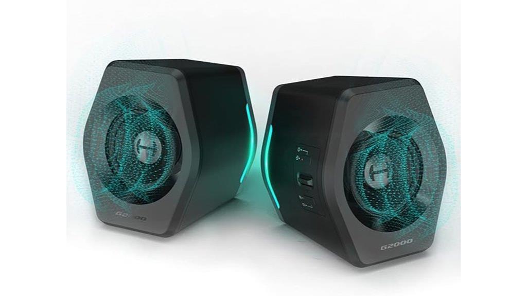 high power gaming computer speakers