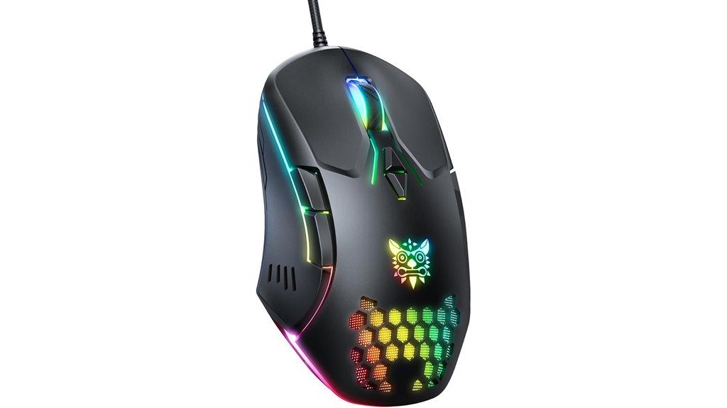 high precision rgb gaming mouse