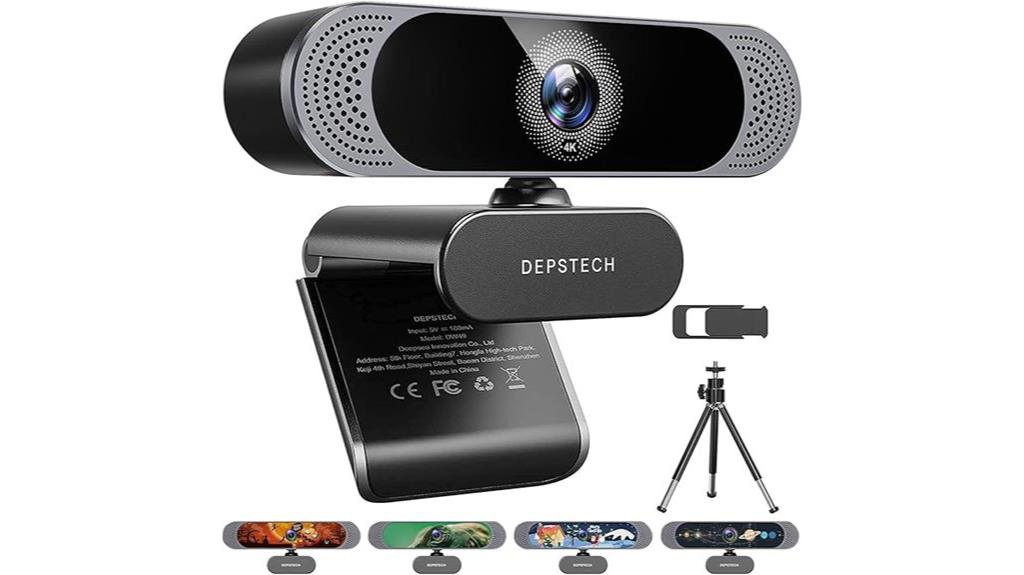 high resolution webcam with microphone
