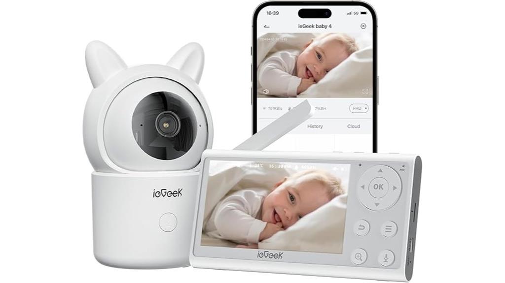 high resolution wifi baby monitor