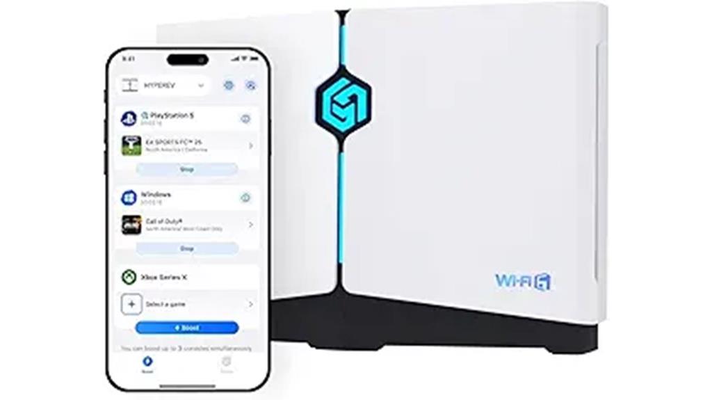 high speed gaming network router
