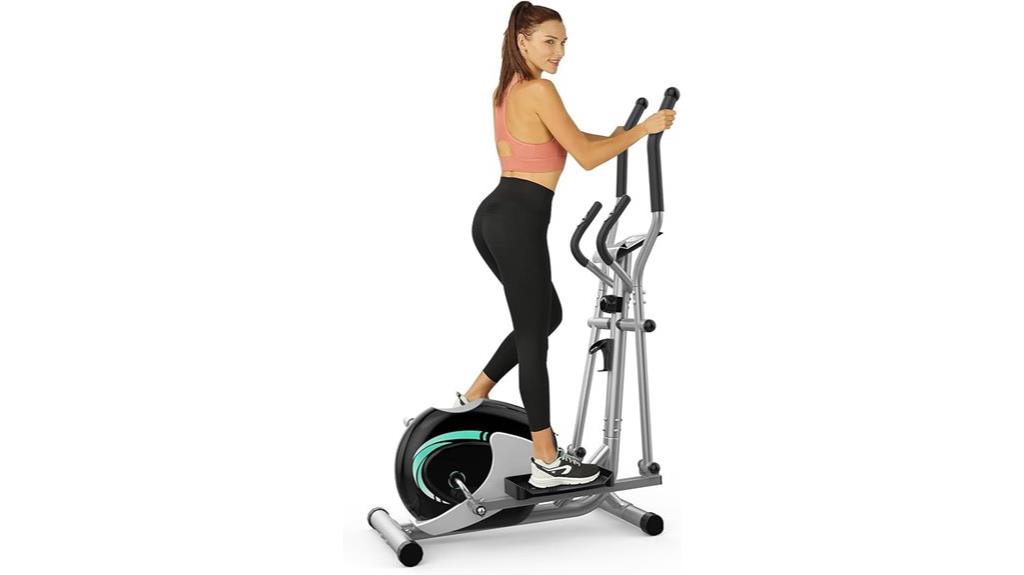 home elliptical machine with adjustable resistance