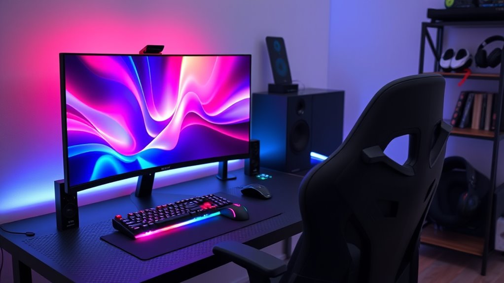 home gaming station setup