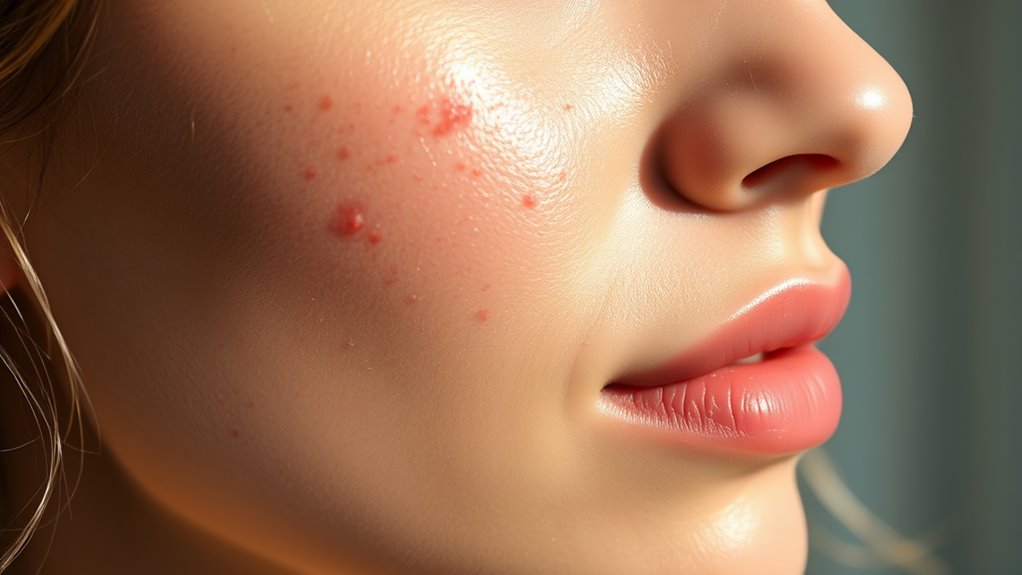hormonal effects on skin