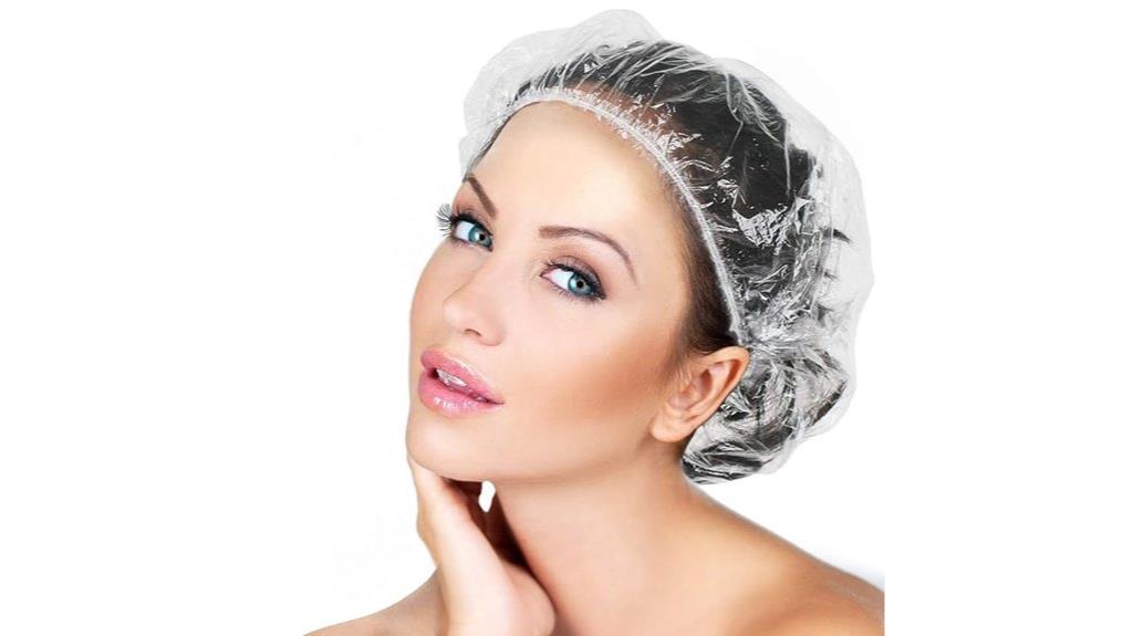hundred disposable shower caps