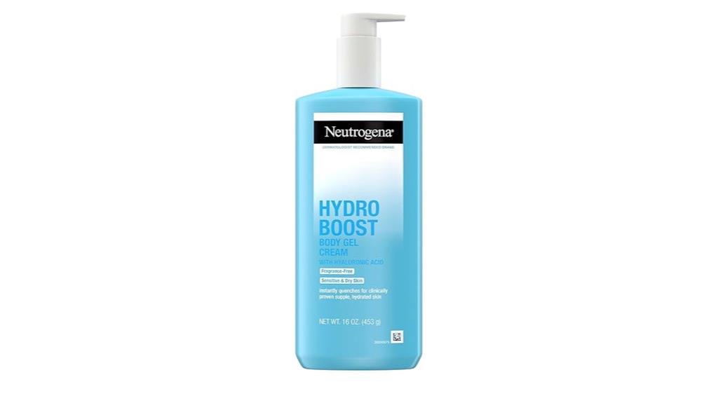 hydrating body gel cream