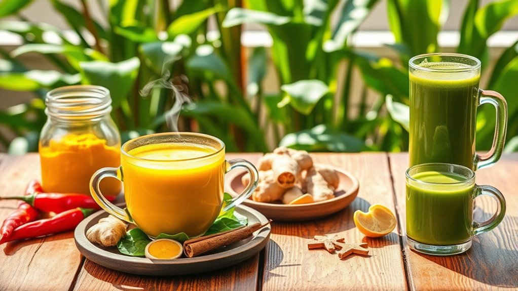 incorporate anti inflammatory beverages regularly