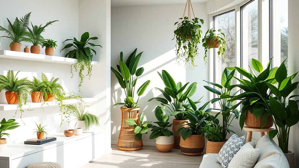 indoor plants purify indoor air
