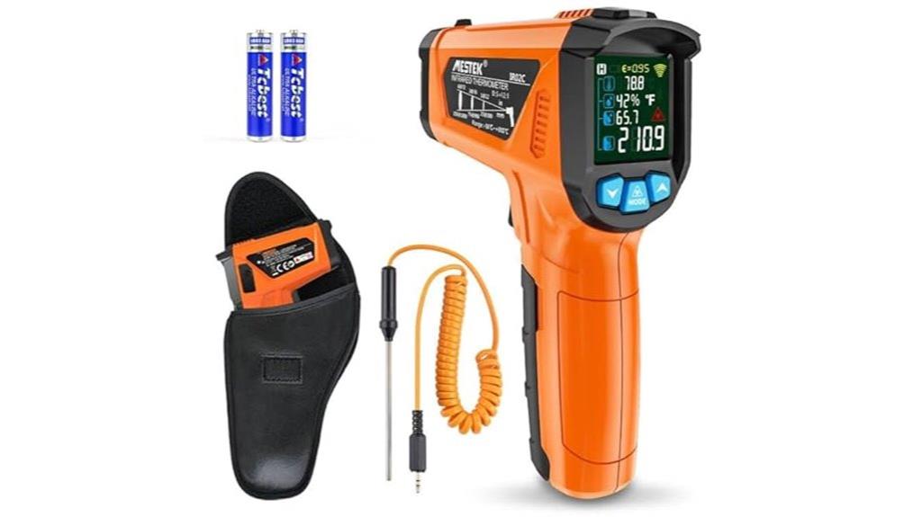 infrared thermometer with display