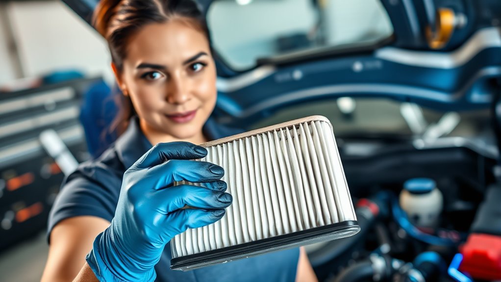inspect replace air filters regularly