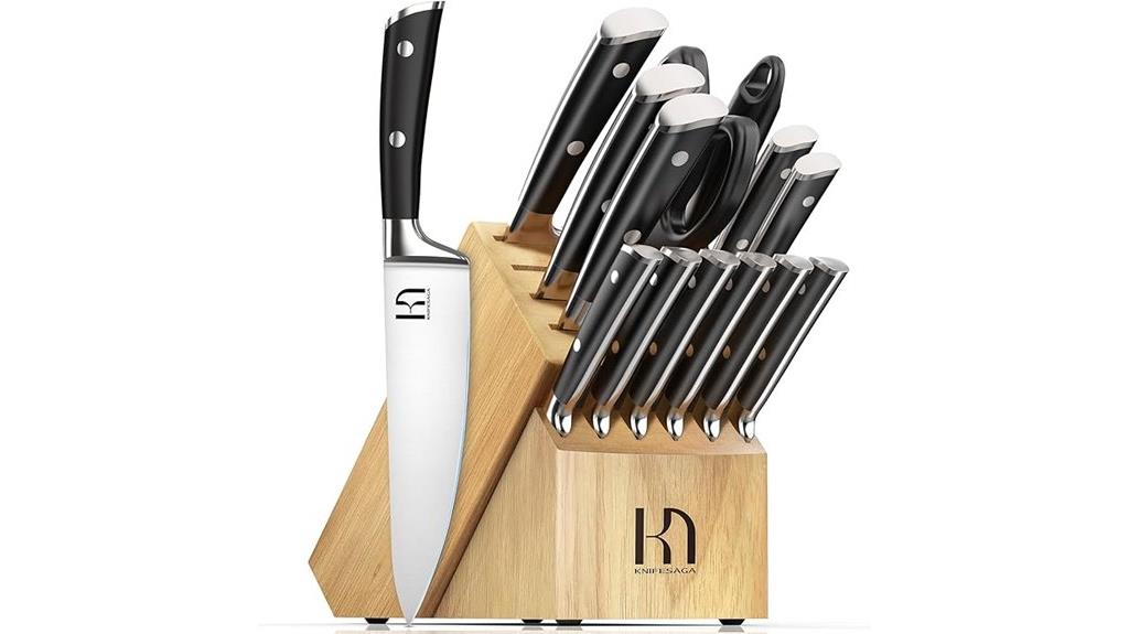japanese 15 piece knife set