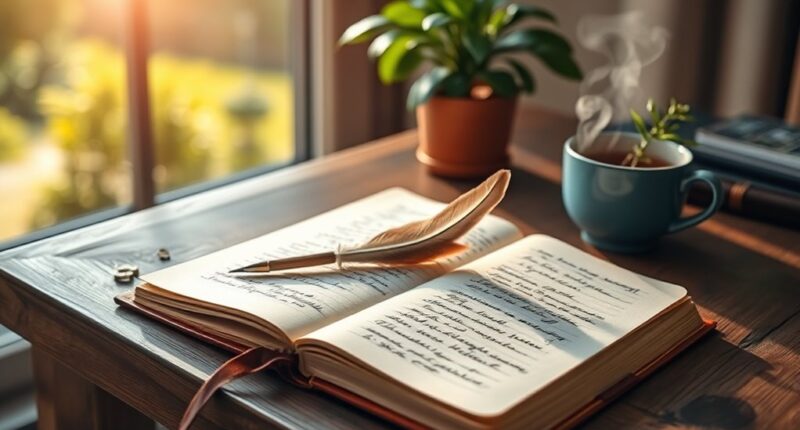 journaling reduces stress and clarifies