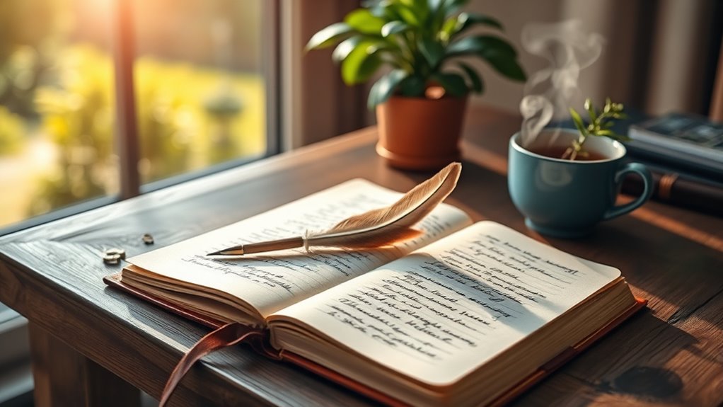journaling reduces stress and clarifies