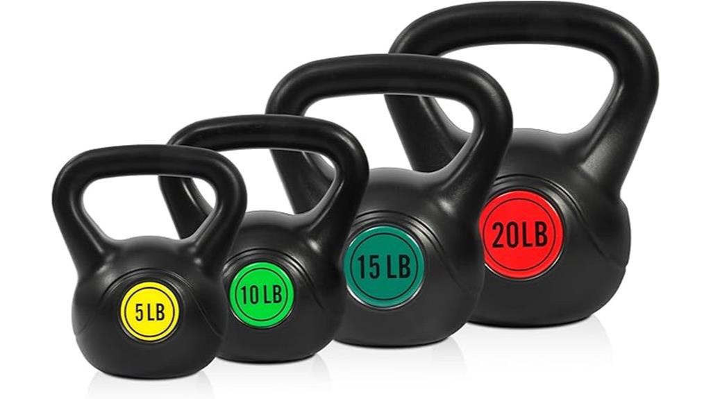 kettlebell workout set