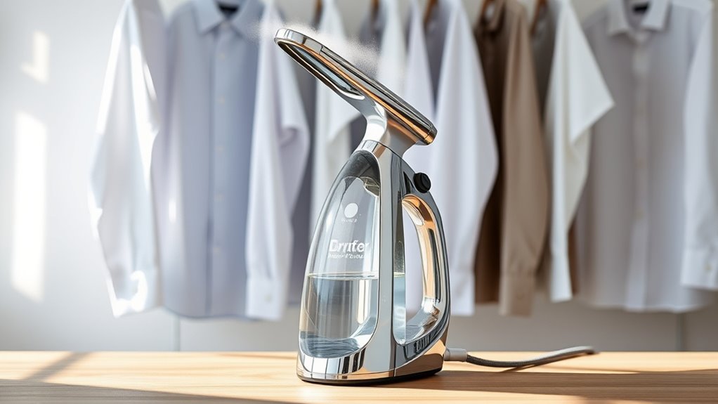 key garment steamer features