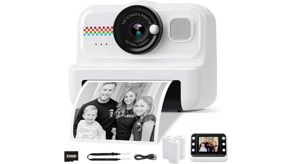 kids camera with accessories