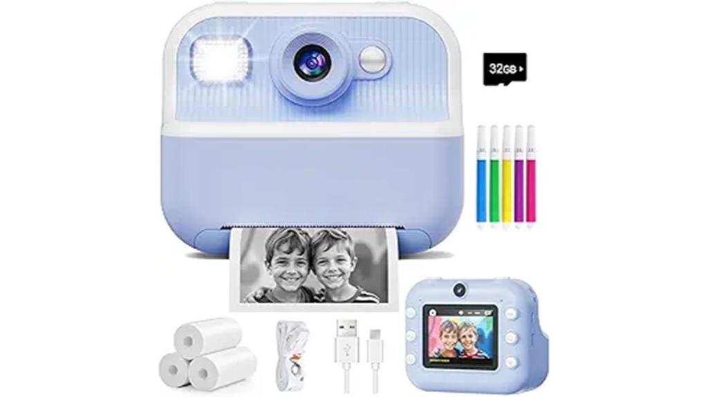 kids dual selfie camera