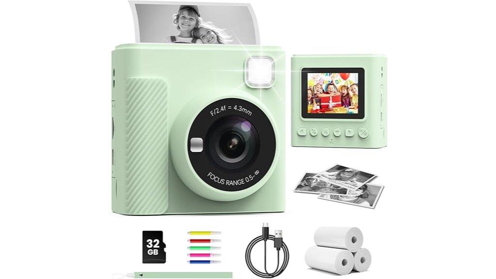 kids instant camera kit