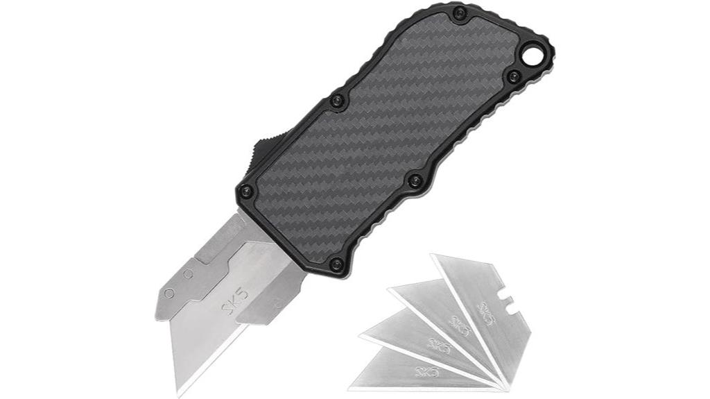 knife with five blades