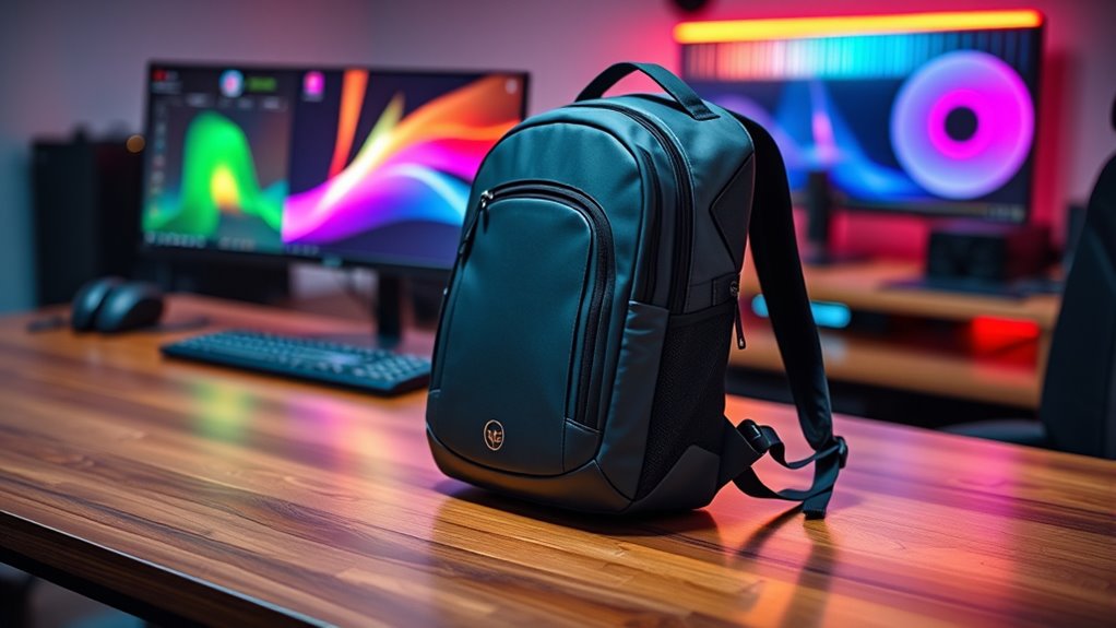 laptop fit and storage