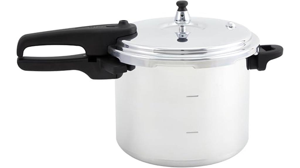 large aluminum pressure cooker