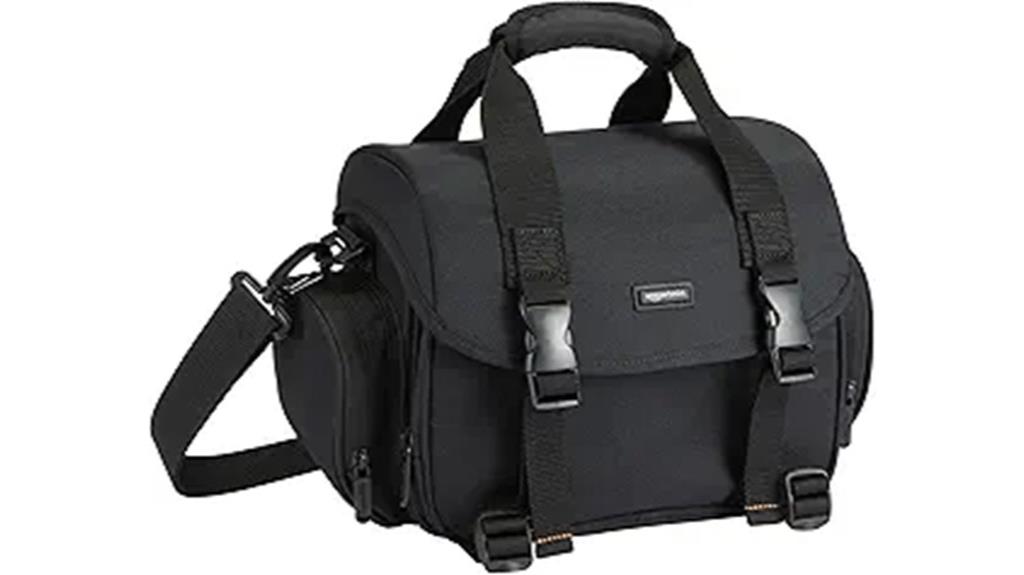 large black dslr bag