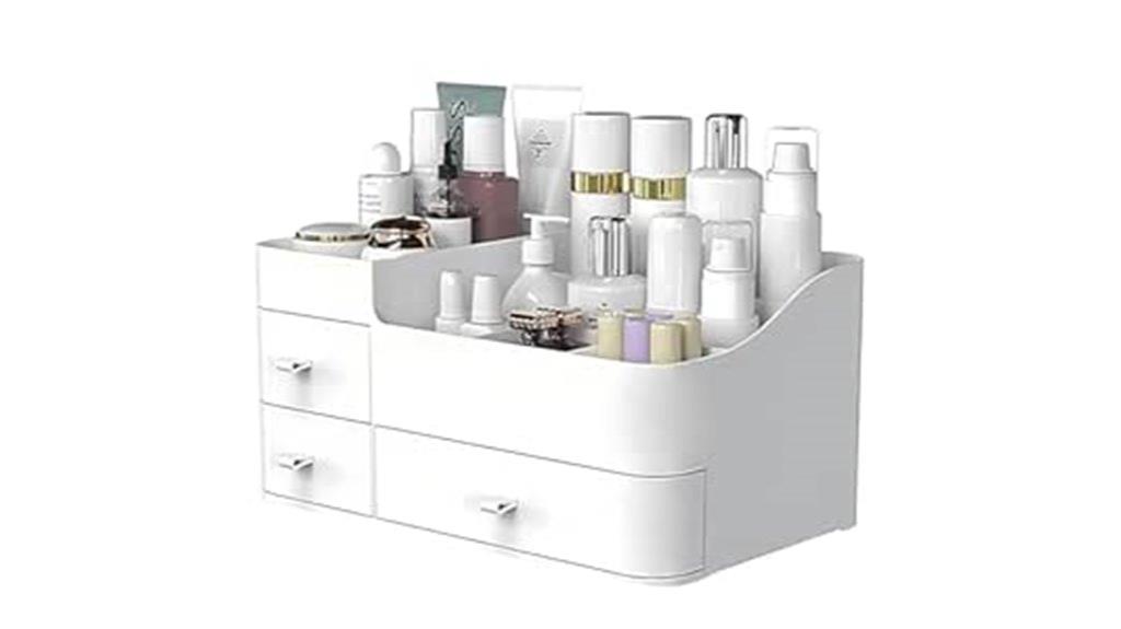 large capacity makeup organizer