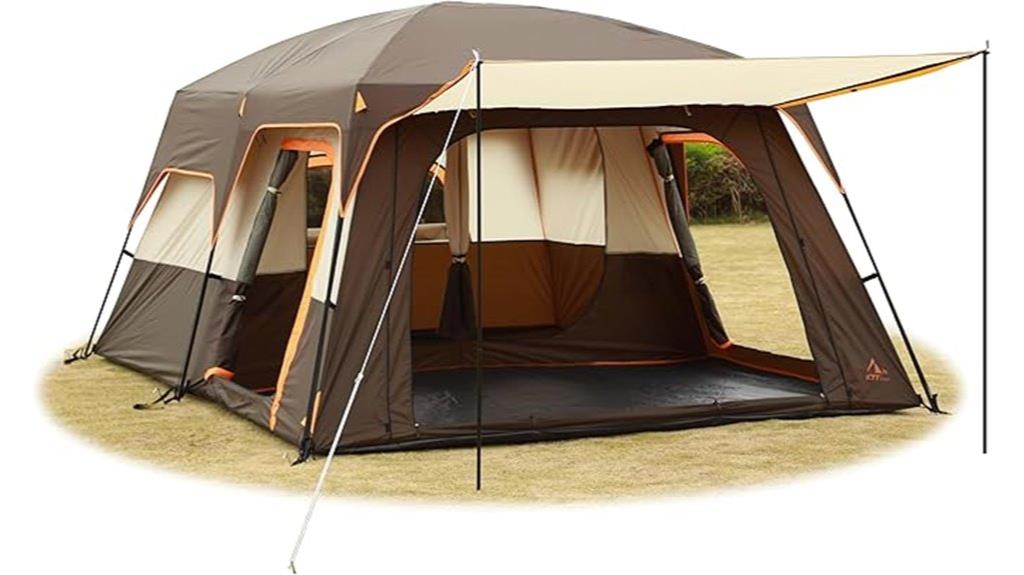 large capacity outdoor shelter