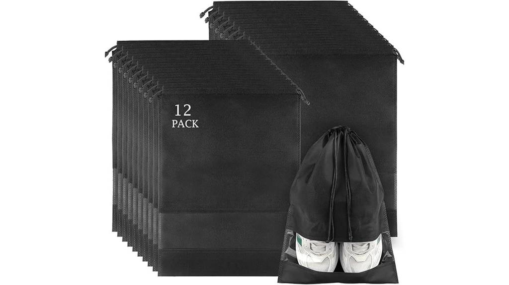 large clear shoe storage