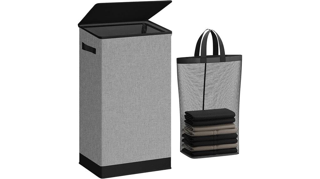large collapsible laundry basket