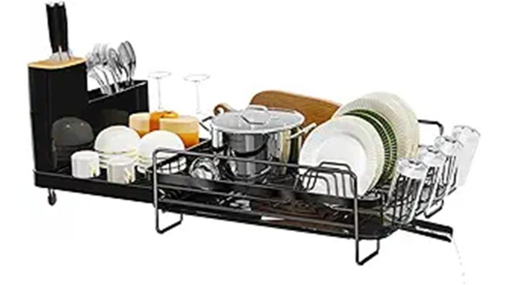 large dish drying rack