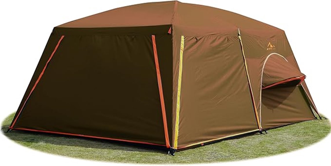 large family camping tent